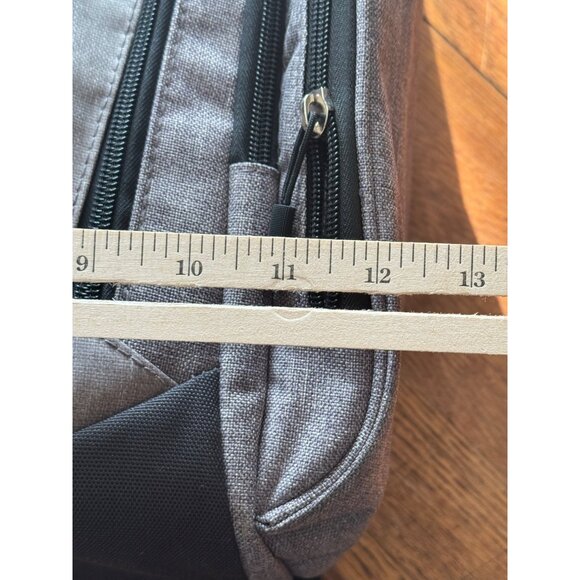 Eddie Bauer First Adventure Gray Backpack Diaper Bag  Multiple Pockets - Picture 11 of 13